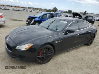 2016 Maserati Quattroporte S Q4 z VIN ZAM56RRA1G1167021, wystawiony jako Copart lot #51009545 z przebiegiem 93 847 mil mil oraz Tytuł czysty. Historia ofert i sprzedaży dostępna na DreamBid. Obrazek 1.