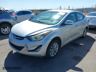 2016 Hyundai Elantra SE with VIN 5NPDH4AE7GH654504, listed as a IAAI auction lot 41824001 with 99,468 mi miles. Bid and sale history available at carsss.com. Image 17.