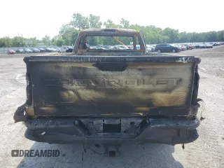 2020 Chevrolet Silverado 3500HD Work Truck with VIN 1GC3YSEY0LF252381, listed as a Copart auction lot 58845434 with 0 mi miles and Salvage Title. Bid and sale history available at carsss.com. Image 6.