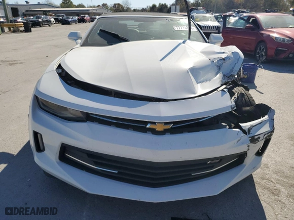 2016 Chevrolet Camaro 2LT with VIN 1G1FD3DS1G0185884, listed as a Copart auction lot 77774894 with 124,079 mi miles and Salvage Title. Bid and sale history available at carsss.com. Image 5.