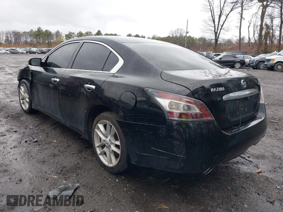 2014 Nissan Maxima SV with VIN 1N4AA5AP8EC496476, listed as a IAAI auction lot 41969073 with 165,738 mi miles and . Bid and sale history available at DreamBid. Image 3.