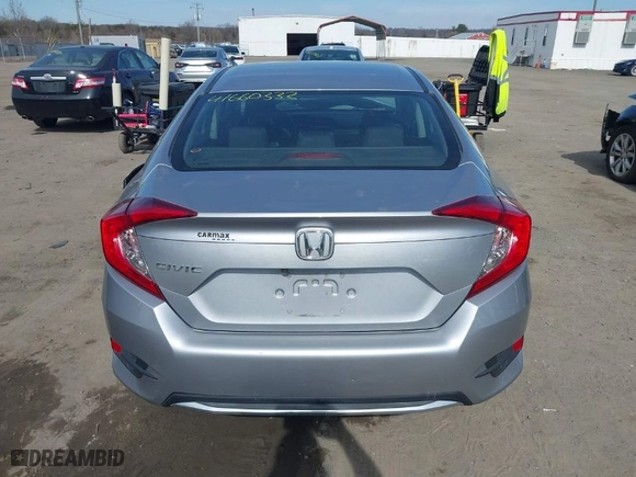 2019 Honda Civic Sedan LX with VIN 2HGFC2F61KH564927, listed as a IAAI auction lot 41660332 with 93,631 mi miles. Bid and sale history available at carsss.com. Image 16.