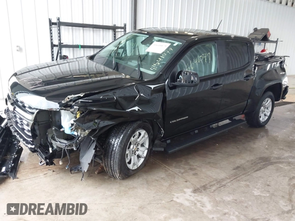 2022 Chevrolet Colorado 4WD LT with VIN 1GCGTCEN0N1273775, listed as a IAAI auction lot 41641079 with 18,923 mi miles and . Bid and sale history available at DreamBid. Image 17.