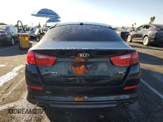 2015 Kia Optima LX with VIN 5XXGM4A76FG498508, listed as a Copart auction lot 81647284 with 95,851 mi miles and Clean Title. Bid and sale history available at carsss.com. Image 6.