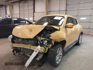 2015 Nissan Juke SV with VIN JN8AF5MR6FT509241, listed as a IAAI auction lot 41580123 with 92,743 mi miles. Bid and sale history available at carsss.com. Image 16.