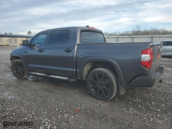 2021 Toyota Tundra 2WD SR5 with VIN 5TFEY5F1XMX280342, listed as a Copart auction lot 43581365 with 20,963 mi miles and Salvage Title. Bid and sale history available at carsss.com. Image 2.