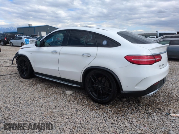 2016 Mercedes-Benz GLE 450 AMG z VIN 4JGED6EB5GA014645, wystawiony jako Copart lot #57311015 z przebiegiem 181 709 mil mil oraz Szkoda całkowita • Salvage title. Historia ofert i sprzedaży dostępna na DreamBid. Obrazek 2.