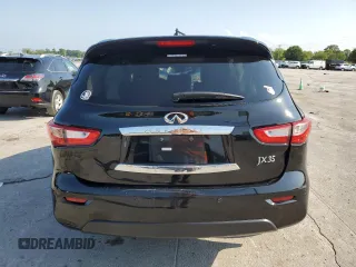 2013 Infiniti JX35 with VIN 5N1AL0MNXDC328902, listed as a Copart auction lot 65277594 with 144,842 mi miles and Salvage Title. Bid and sale history available at carsss.com. Image 6.