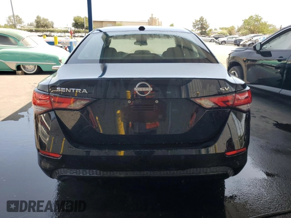 2024 Nissan Sentra SV z VIN 3N1AB8CV8RY220741, wystawiony jako Copart lot #61267055 z przebiegiem 53 318 mil mil oraz Szkoda całkowita • Salvage title. Historia ofert i sprzedaży dostępna na DreamBid. Obrazek 6.