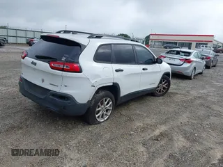 2016 Jeep Cherokee Sport with VIN 1C4PJLAB6GW190729, listed as a IAAI auction lot 42493948 with 164,613 mi miles and . Bid and sale history available at DreamBid. Image 4.