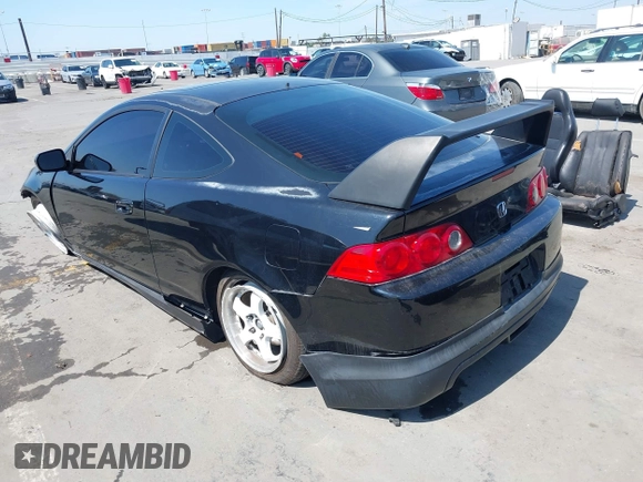 2006 Acura RSX with VIN JH4DC54876S018562, listed as a IAAI auction lot 41885246 with 1 mi miles. Bid and sale history available at carsss.com. Image 3.