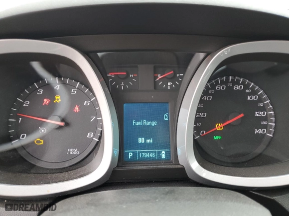 2010 Chevrolet Equinox LT w/1LT with VIN 2CNFLEEY6A6319811, listed as a Copart auction lot 43459605 with 179,446 mi miles and Salvage Title. Bid and sale history available at carsss.com. Image 9.