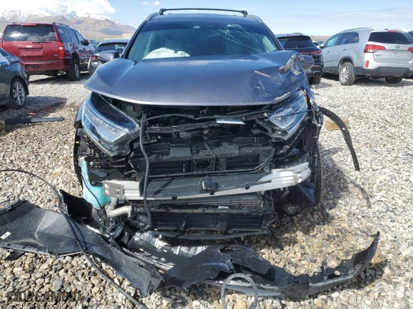 2018 Honda CR-V Touring with VIN 2HKRW2H95JH617435, listed as a Copart auction lot 51642445 with 82,698 mi miles and Salvage Title. Bid and sale history available at carsss.com. Image 5.