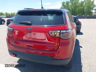 2025 Jeep Compass Trailhawk with VIN 3C4NJDDN7ST550950, listed as a IAAI auction lot 42540153 with 8,546 mi miles and . Bid and sale history available at DreamBid. Image 16.