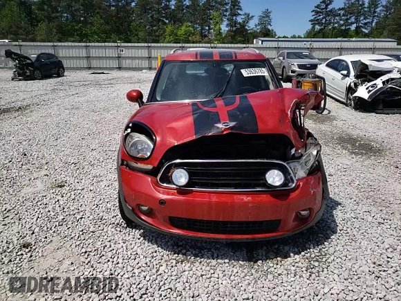2015 MINI Countryman with VIN WMWZB3C56FWR44186, listed as a Copart auction lot 53636785 with 115,472 mi miles and Salvage Title. Bid and sale history available at DreamBid. Image 13.