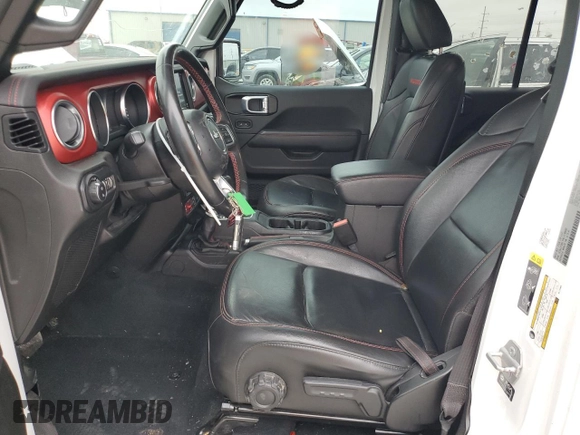 2022 Jeep Gladiator Rubicon with VIN 1C6JJTBG1NL119900, listed as a Copart auction lot 72457754 with 70,055 mi miles and Salvage title. Bid and sale history available at DreamBid. Image 7.