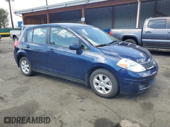 2008 Nissan Versa 1.8 S with VIN 3N1BC13E08L460256, listed as a Copart auction lot 53116335 with 163,223 mi miles and Salvage Title. Bid and sale history available at carsss.com. Image 4.