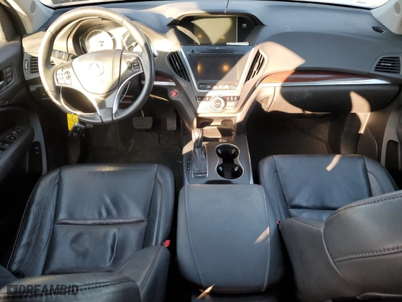 2015 Acura MDX Tech Pkg with VIN 5FRYD4H44FB022632, listed as a Copart auction lot 46687715 with NaN miles and Salvage Title. Bid and sale history available at carsss.com. Image 8.