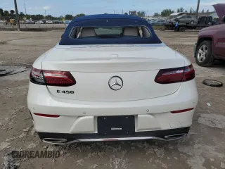 2021 Mercedes-Benz E 450 with VIN W1K1K5JB8MF157053, listed as a Copart auction lot 77119904 with 14,081 mi miles and Salvage title. Bid and sale history available at DreamBid. Image 6.