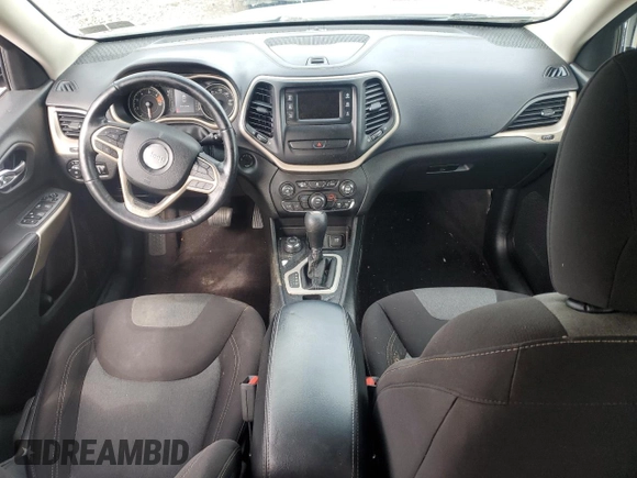 2018 Jeep Cherokee Latitude with VIN 1C4PJMCB7JD530301, listed as a Copart auction lot 51976255 with 0 mi miles and Salvage Title. Bid and sale history available at carsss.com. Image 8.