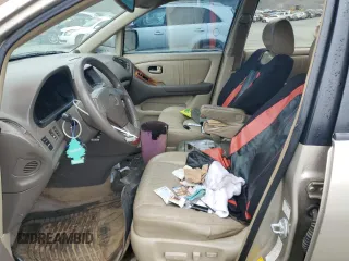 1999 Lexus RX 300 Luxury SUV with VIN JT6HF10U8X0020427, listed as a Copart auction lot 42363335 with 0 mi miles and Salvage Title. Bid and sale history available at carsss.com. Image 7.