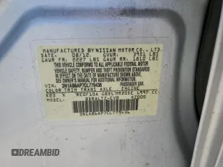 2012 Nissan Sentra 2.0 with VIN 3N1AB6AP7CL779436, listed as a Copart auction lot 57861405 with 184,747 mi miles and Salvage title. Bid and sale history available at DreamBid. Image 12.