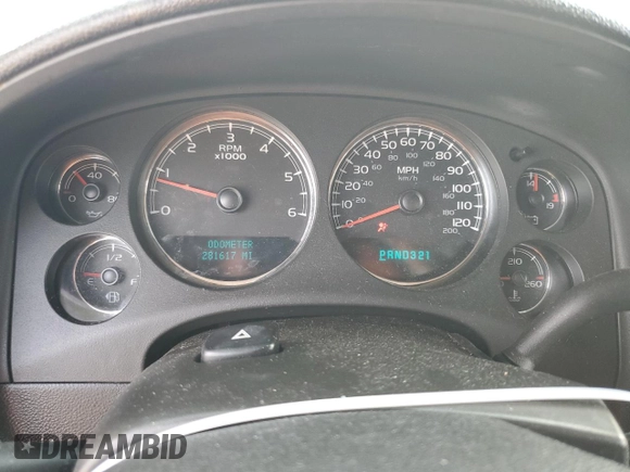 2007 Chevrolet Tahoe LTZ z VIN 1GNFK13097J279157, wystawiony jako Copart lot #48829195 z przebiegiem 281 617 mil mil oraz Czysty tytuł • Clean title. Historia ofert i sprzedaży dostępna na DreamBid. Obrazek 9.
