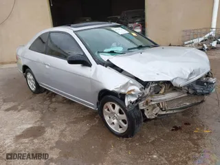 2003 Honda Civic EX with VIN 1HGEM229X3L040978, listed as a IAAI auction lot 40938878 with 250,124 mi miles. Bid and sale history available at carsss.com. Image 1.