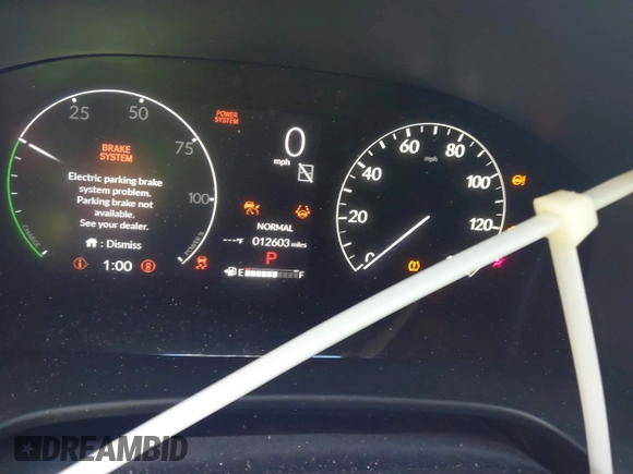 2024 Honda CR-V Sport-L with VIN 7FARS5H80RE020146, listed as a IAAI auction lot 41566333 with 12,603 mi miles and . Bid and sale history available at DreamBid. Image 7.