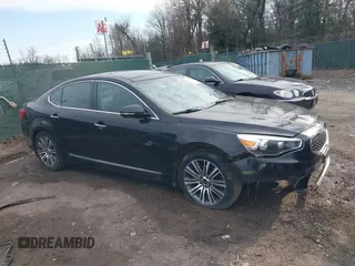 2016 Kia Cadenza Premium with VIN KNALN4D76G5208021, listed as a IAAI auction lot 41674106 with 87,800 mi miles. Bid and sale history available at carsss.com. Image 14.