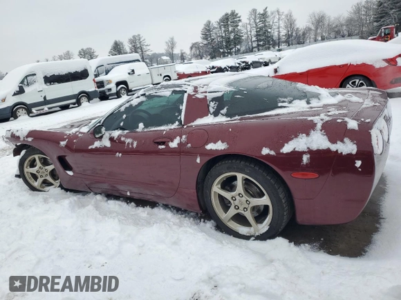 2003 Chevrolet Corvette z VIN 1G1YY22G635133153, wystawiony jako Copart lot #44798835 z przebiegiem 79 580 mil mil oraz Szkoda całkowita • Salvage title. Historia ofert i sprzedaży dostępna na DreamBid. Obrazek 2.