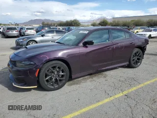 2021 Dodge Charger GT with VIN 2C3CDXHG5MH666630, listed as a Copart auction lot 51008475 with 24,456 mi miles and Salvage Title. Bid and sale history available at DreamBid. Image 1.