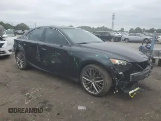 2015 Lexus IS 250 with VIN JTHBF1D26F5050923, listed as a Copart auction lot 62883455 with 89,860 mi miles and Salvage title. Bid and sale history available at DreamBid. Image 4.