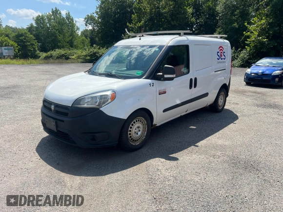 2015 Ram ProMaster City Cargo Tradesman with VIN ZFBERFAT4F6198307, listed as a Copart auction lot 72861144 with 201,779 mi miles and Clean Title. Bid and sale history available at DreamBid. Image 2.