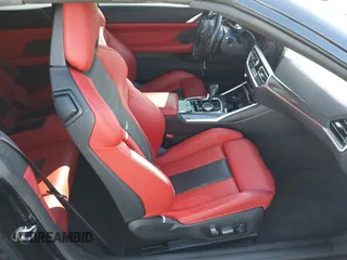 2023 BMW M4 Competition xDrive with VIN WBS33BA03PCL67913, listed as a IAAI auction lot 41223413 with 30,021 mi miles. Bid and sale history available at carsss.com. Image 5.