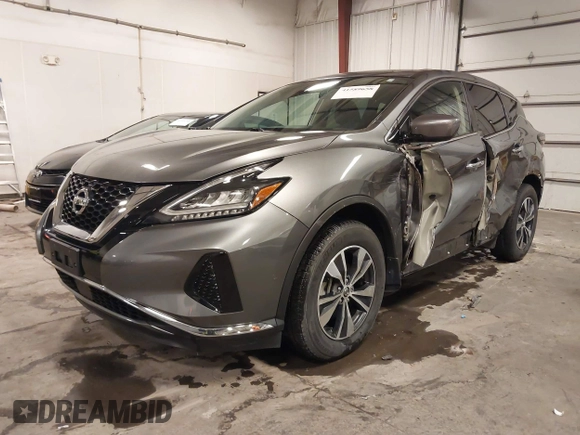2022 Nissan Murano S z VIN 5N1AZ2AS0NC115947, wystawiony jako IAAI lot #41589658 z przebiegiem 33 362 mil mil oraz . Historia ofert i sprzedaży dostępna na DreamBid. Obrazek 2.