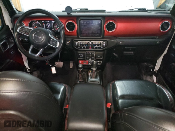 2020 Jeep Gladiator Rubicon with VIN 1C6JJTBG8LL121687, listed as a Copart auction lot 66404935 with 52,884 mi miles and Clean title. Bid and sale history available at DreamBid. Image 8.