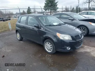 2009 Pontiac G3 with VIN KL2TD66E29B646314, listed as a IAAI auction lot 41849824 with 37,468 mi miles and . Bid and sale history available at DreamBid. Image 1.