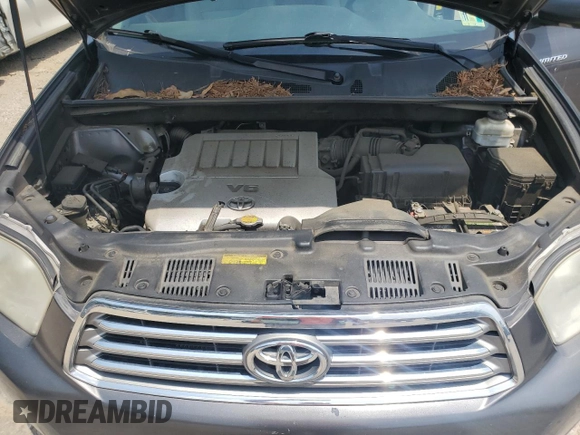 2010 Toyota Highlander Limited with VIN 5TDDK3EH8AS022807, listed as a Copart auction lot 62637455 with 216,398 mi miles and Clean title. Bid and sale history available at DreamBid. Image 12.