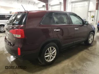 2015 Kia Sorento LX with VIN 5XYKT3A62FG645594, listed as a Copart auction lot 47445705 with 77,952 mi miles and Clean Title. Bid and sale history available at DreamBid. Image 3.