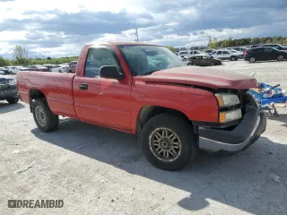 2006 Chevrolet Silverado 1500 LS with VIN 1GCEK14TX6E152535, listed as a Copart auction lot 76153124 with 85,960 mi miles and Non Repairable. Bid and sale history available at carsss.com. Image 4.