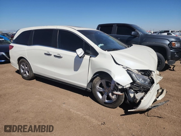 2018 Honda Odyssey EX-L с VIN 5FNRL6H74JB036571, выставлен на аукционе Copart как лот 53156885 с пробегом 135 399 миль миль и Списание • Salvage title. История ставок и продаж доступна на DreamBid. Изображение 4.