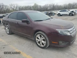 2012 Ford Fusion SE with VIN 3FAHP0HA8CR428081, listed as a Copart auction lot 50554885 with 208,520 mi miles and Salvage Title. Bid and sale history available at carsss.com. Image 4.