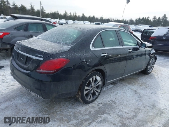 2021 Mercedes-Benz C 300 with VIN W1KWF8EB0MR630870, listed as a IAAI auction lot 41548817 with 54,230 mi miles and . Bid and sale history available at DreamBid. Image 4.