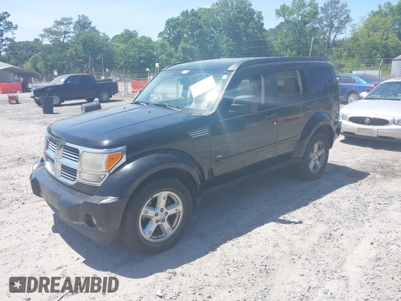 2007 Dodge Nitro SLT with VIN 1D8GU58K37W682094, listed as a IAAI auction lot 42155006 with 115,748 mi miles. Bid and sale history available at carsss.com. Image 2.