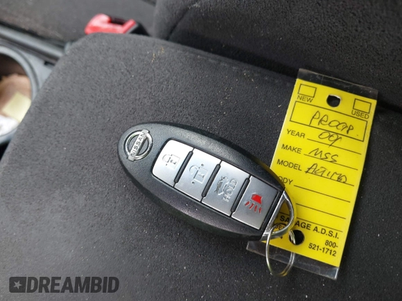 2009 Nissan Altima S with VIN 1N4AL21E49N502162, listed as a IAAI auction lot 39969892 with 215,978 mi miles and . Bid and sale history available at DreamBid. Image 11.