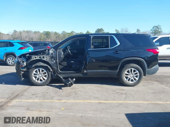 2020 Chevrolet Traverse LS with VIN 1GNEVFKW9LJ287890, listed as a IAAI auction lot 41327417 with 58,822 mi miles and . Bid and sale history available at DreamBid. Image 15.