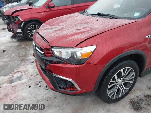 2018 Mitsubishi Outlander Sport ES 2.0 with VIN JA4AR3AU8JZ013101, listed as a IAAI auction lot 41668503 with 107,259 mi miles. Bid and sale history available at carsss.com. Image 12.