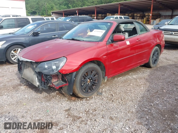 2008 Chrysler Sebring Touring z VIN 1C3LC55R78N616225, wystawiony jako IAAI lot #42349590 z przebiegiem 177 293 mil mil oraz . Historia ofert i sprzedaży dostępna na DreamBid. Obrazek 2.