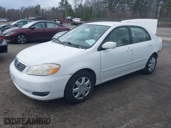 2008 Toyota Corolla CE with VIN 2T1BR32E78C881628, listed as a IAAI auction lot 41875149 with 176,652 mi miles and . Bid and sale history available at DreamBid. Image 2.
